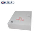 Cina Zincpassivated Indoor Distribution Box Satu Pintu Stainless Steel Dengan Kunci Lapisan Abu-abu pabrik