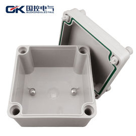 Cina 100 * 100 * 75mm Dinding Kotak Kandang, 3 Cara Kandang Plastik ABS Untuk Elektronik pemasok