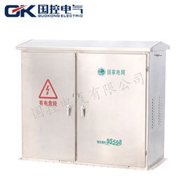 Cina Disesuaikan Stainless Steel Kabinet Listrik Internal Galvanized Sheet Kapasitas Tinggi pemasok