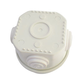 Circle Round Type Plastik Junction Box Flame Retardant Untuk Gedung Kantor pemasok